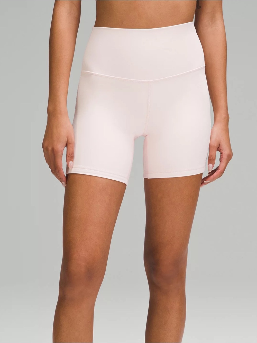 lululemon Align™ High-Rise Short 6" light pink